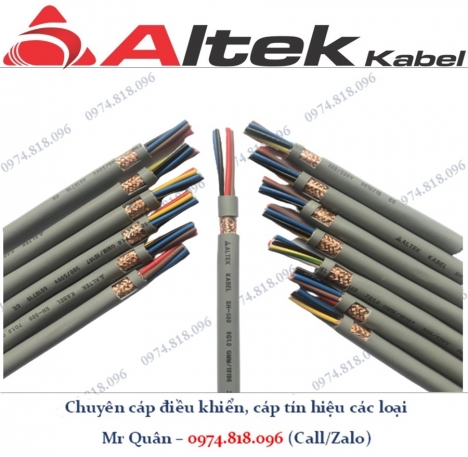 Cáp điều khiển cvv, cvv-s – Altek Kabel