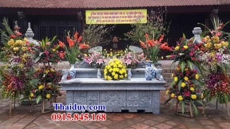 làm đồ thờ đá cao cấp mẫu đồ thờ bằng đá khối