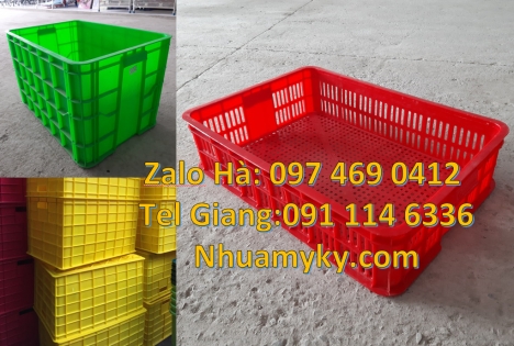 Sóng nhựa bít 1T9, sóng nhựa, thùng nhựa đặc, sóng nhựa bít, Giỏ nhựa chở sau xe máy, sóng nhựa hở 5