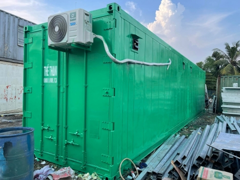 Container văn phòng 40f từ vỏ lạnh