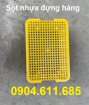 Sóng nhựa 3T9, sọt nhựa HS005, sóng nhựa rỗng, sóng nhựa rỗng 3T9, sóng nhựa hở, rỗ nhựa đựng hàng