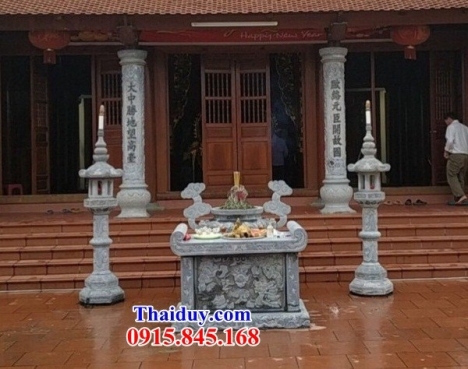 làm đồ thờ đá cao cấp mẫu đồ thờ bằng đá khối