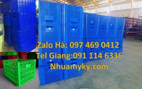 Sóng nhựa bít 1T9, sóng nhựa, thùng nhựa đặc, sóng nhựa bít, Giỏ nhựa chở sau xe máy, sóng nhựa hở 5