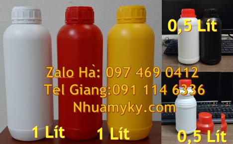 Chai nhựa 30 ml đựng hóa chất, chai 30 ml đựng dung môi Chai nhựa 250 ml đựng hóa chất, chai 250 ml