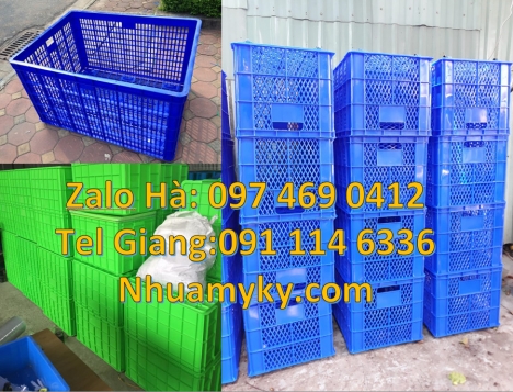 Sóng nhựa bít 1T9, sóng nhựa, thùng nhựa đặc, sóng nhựa bít, Giỏ nhựa chở sau xe máy, sóng nhựa hở 5