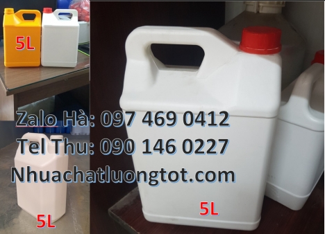 Can 10l 20l đựng axit Can nhựa, thùng nhựa, Can 1l quay, can 2l vòi nhấn, can 5l quay xéo đựng thuố