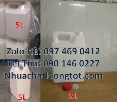 Can 10l 20l đựng axit Can nhựa, thùng nhựa, Can 1l quay, can 2l vòi nhấn, can 5l quay xéo đựng thuố