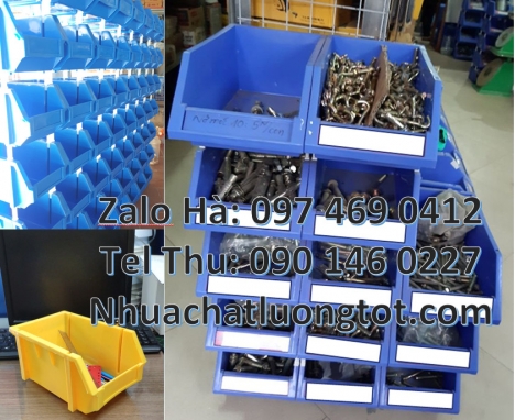 Khay nhựa xanh cỡ đại, Khay nhựa đựng linh kiện giá rẻ, Kệ A5, hộp đựng phụ tùng, Khay nhựa, hộp nhự