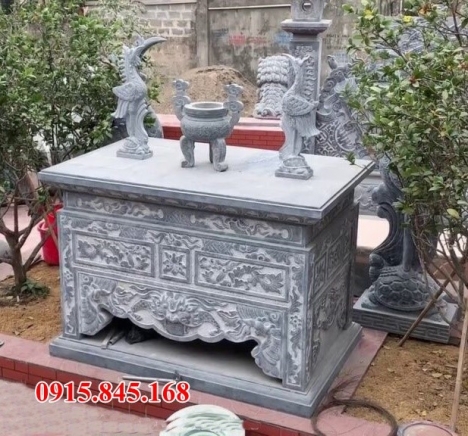 Hà nam bán bàn lễ khuân viên khu lăng mộ đình chùa bằng đá