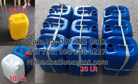 can 18l đựng mật mía, can nhựa giá rẻ, can dẹp 30 lít đựng thuốc thú y giá rẻ, Can nhựa 30 lít dẹp
