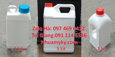 can 5l trong giá rẻ, Can nhựa 1l quay, Can nhựa nhỏ, Nơi bán can hdpe, Can nhựa 0.5l đựng mật mía, c