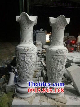 ninh bình địa chỉ làm bát hương lọ hoa đá khối
