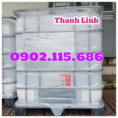Bồn nhựa trắng, tank nhựa IBC, tank 1000 lít, bồn nhựa 1000 lít, tank nhựa đựng hóa chất, tank đựng