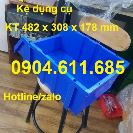 Khay nhựa A9 đựng linh kiện, phụ kiện, phụ tùng, khay nhựa đựng ốc vít, khay nhựa xếp tầng