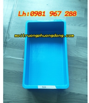 khay nhựa đặc,thùng nhựa kín B2