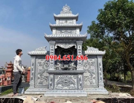 Am thờ đôi để hũ tro cốt – Bán am thờ đôi xây sẵn để hũ cốt bằng đá khối