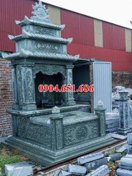 Am thờ đôi để hũ tro cốt – Bán am thờ đôi xây sẵn để hũ cốt bằng đá khối