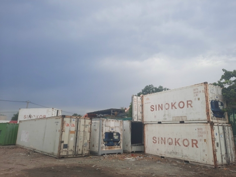 Container lạnh chứa hàng 20RF sẵn