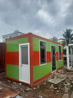 Homestay thiết kế nhà vườn container rất độc đáo hiện nay