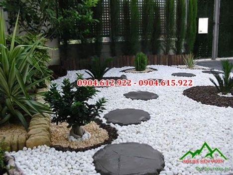 Địa chỉ bán sỏi trang trí tại Hà Nội rẻ, đẹp vận chuyển nhanh chóng