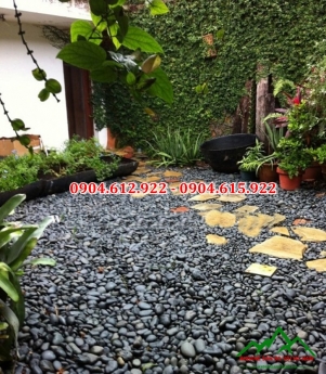 Làm sao Sử dụng sỏi để trang trí sân vườn đẹp hơn