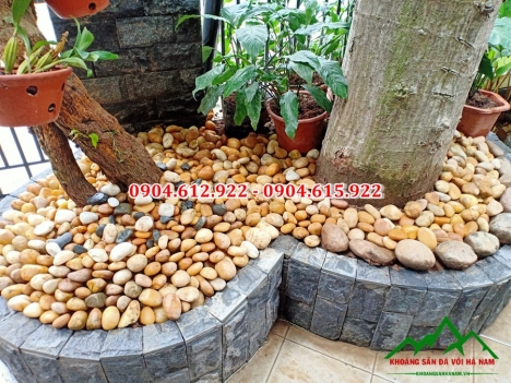Làm sao Sử dụng sỏi để trang trí sân vườn đẹp hơn