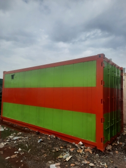 Homestay thiết kế nhà vườn container rất độc đáo hiện nay