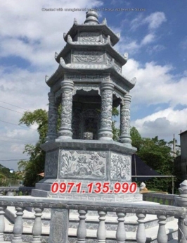 111 Mẫu mộ hình tròn bằng đá xanh