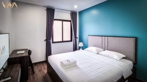 CĂN HỘ DỊCH VỤ 1 KHÁCH 2 NGỦ VNAHOMES APARTMENT VỊ TRÍ TRUNG TÂM TIÊU CHUẨN KHÁCH SẠN