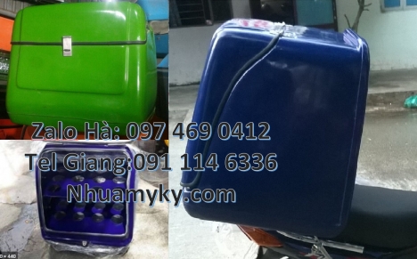 Thùng giao cơm, thùng nhựa, Thùng giao đồ uống, Thùng đựng văn phòng phẩm, Thùng giao hàng 62x52x62