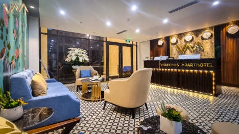 CĂN HỘ DỊCH VỤ 1 KHÁCH 2 NGỦ VNAHOMES APARTMENT VỊ TRÍ TRUNG TÂM TIÊU CHUẨN KHÁCH SẠN