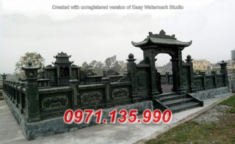 lăng mộ đá đẹp - tham khảo mẫu lăng mộ đá dòng họ