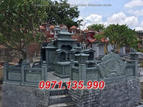 lăng mộ đá đẹp - tham khảo mẫu lăng mộ đá dòng họ
