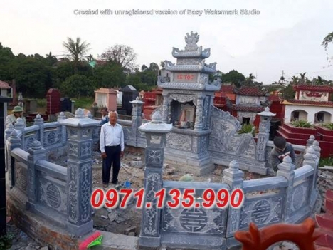 10 Mẫu mộ đá đẹp - 11 lăng mộ đá khối