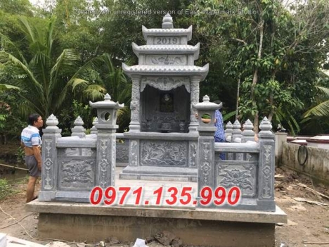 10 Mẫu mộ đá đẹp - 11 lăng mộ đá khối