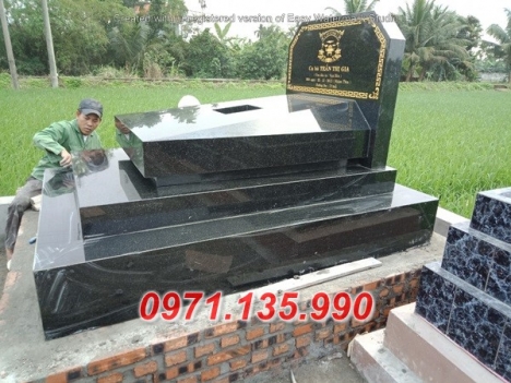 Mẫu mộ đá hoa cương kia - đá graniter cao cấp