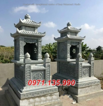 10 Mẫu mộ đá đẹp - 11 lăng mộ đá khối
