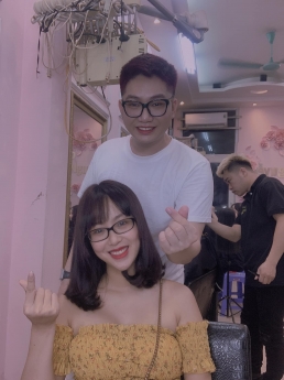 Tóc xoăn sóng tỉa mái bay - Học nghề tóc Tiệp Nguyễn Academy