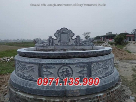 10 Mẫu mộ đá đẹp - 11 lăng mộ đá khối