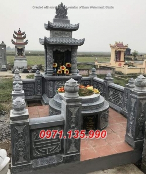 Các mẫu mộ đá đẹp - lăng mộ đá xanh rêu