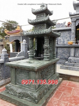 10 Mẫu mộ đá đẹp - 11 lăng mộ đá khối