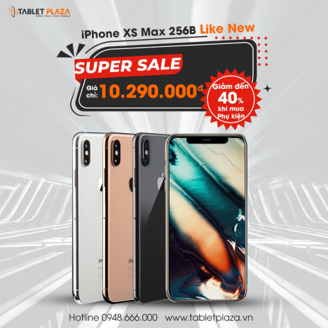 Best sale Iphone Xs Max 256 Gb tại Tablet Plaza