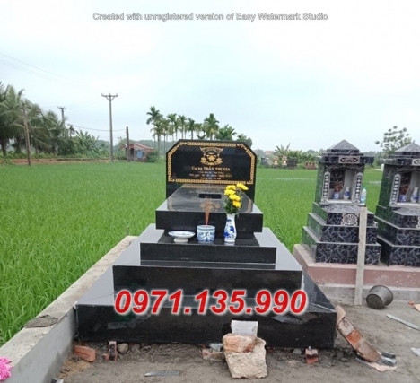 Mẫu mộ đá hoa cương kia - đá graniter cao cấp