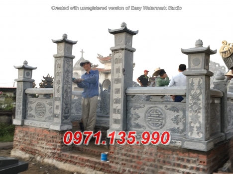 10 Mẫu mộ đá đẹp - 11 lăng mộ đá khối