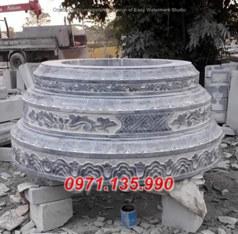 111 Mẫu mộ hình tròn bằng đá xanh