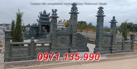 Các mẫu mộ đá đẹp - lăng mộ đá xanh rêu
