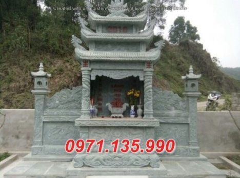 10 Mẫu mộ đá đẹp - 11 lăng mộ đá khối