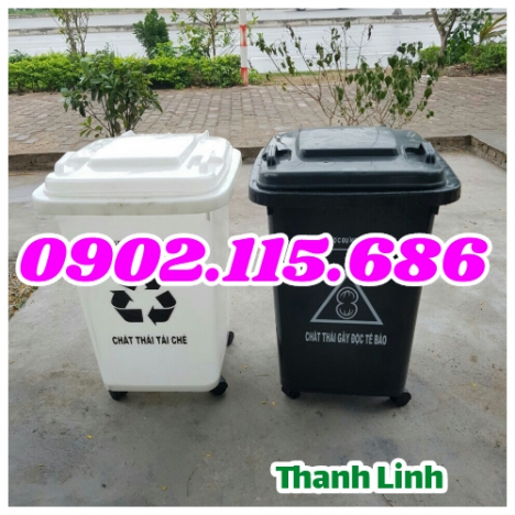 Thùng rác công nghiệp, thùng rác nhựa, thùng rác ngoài trời, thùng rác có bánh xe, thùng rác HDPE, t