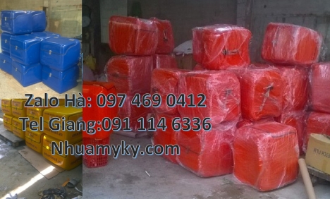 Thùng giao cơm, thùng nhựa, Thùng giao đồ uống, Thùng đựng văn phòng phẩm, Thùng giao hàng 62x52x62