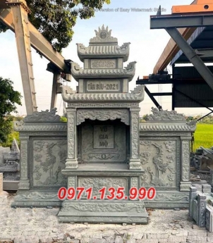 Các mẫu mộ đá đẹp - lăng mộ đá xanh rêu